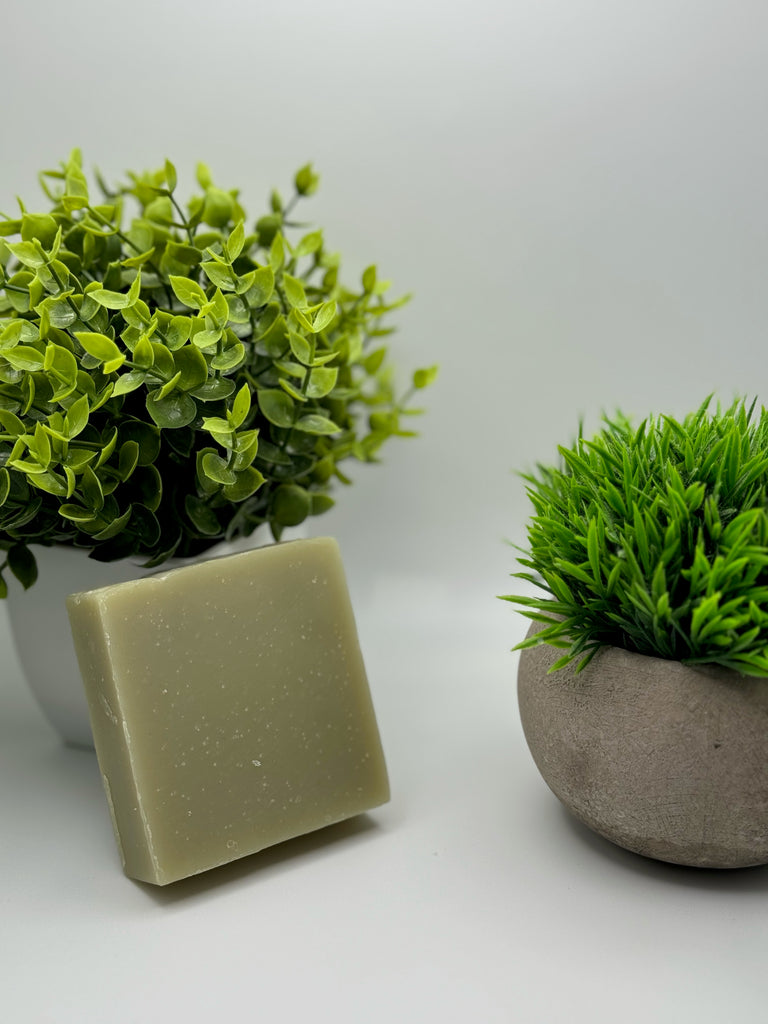 Natural Green Tea Lemongrass Calming Soap image 3